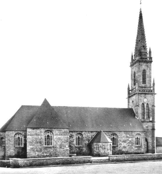 Eglise de Bubry (Bretagne).
