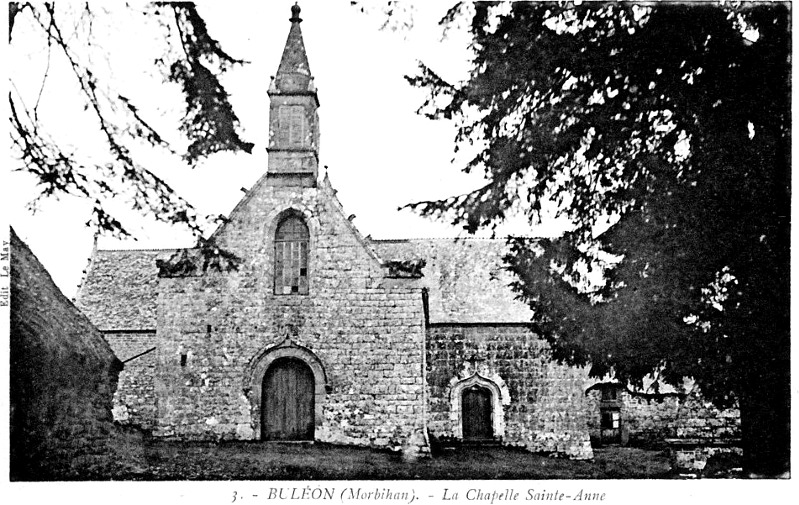 Chapelle de Bulon (Bretagne).