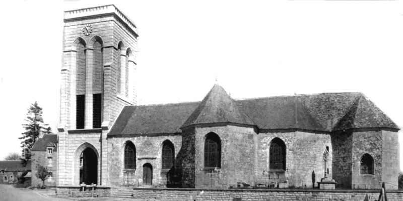 Eglise de Bulon (Bretagne).