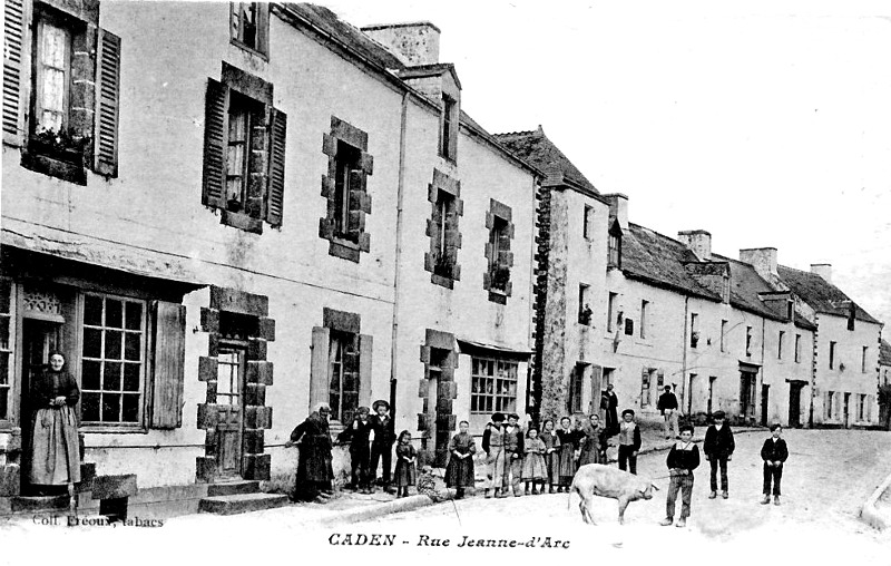 Ville de Caden (Bretagne).