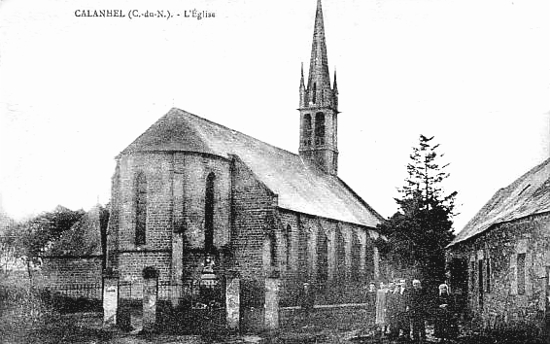 Eglise de Calanhel (Bretagne).