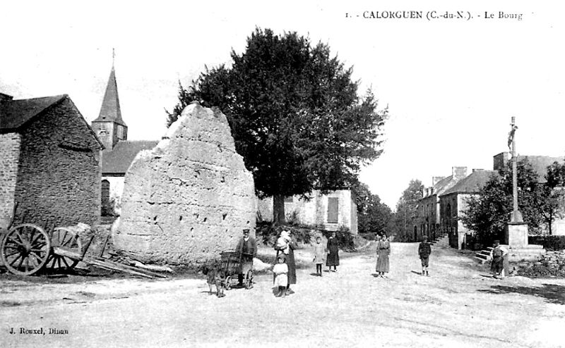 Ville de Calorguen (Bretagne).