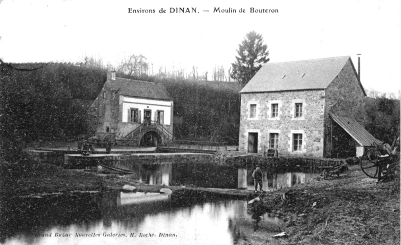 Moulin de Calorguen (Bretagne).