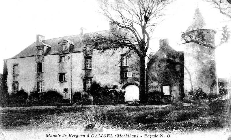 Manoir de Kerguen  Camol (Bretagne).