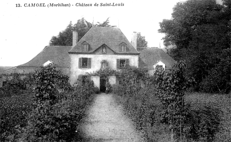 Chteau de Saint-Louis  Camol (Bretagne).