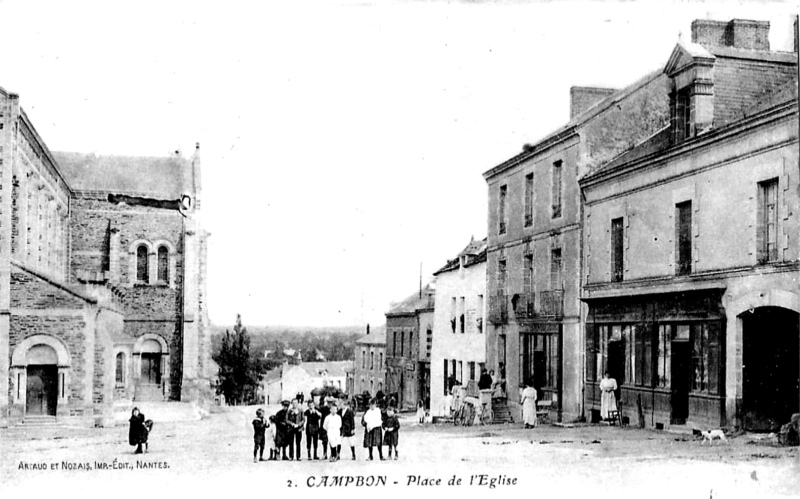Ville de Campbon (anciennement en Bretagne).