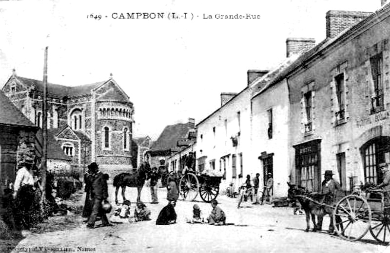 Ville de Campbon (anciennement en Bretagne).