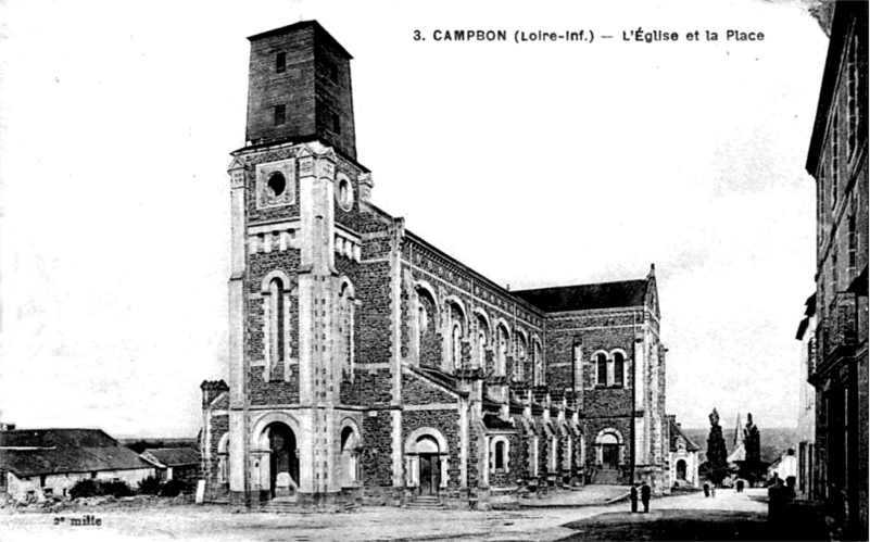 Eglise de Campbon (anciennement en Bretagne).