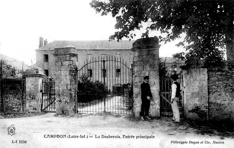 Chteau de La Ducherais  Campbon (anciennement en Bretagne).