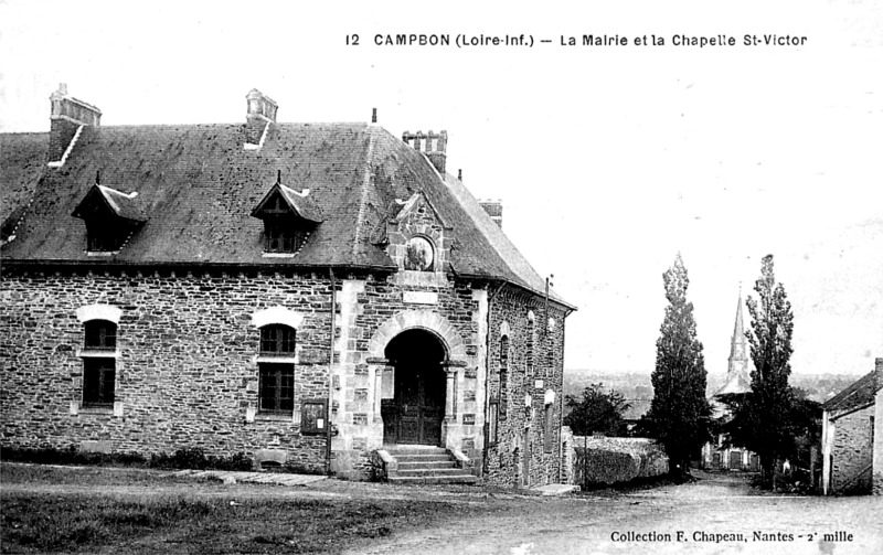 Mairie de Coislin  Campbon (anciennement en Bretagne).