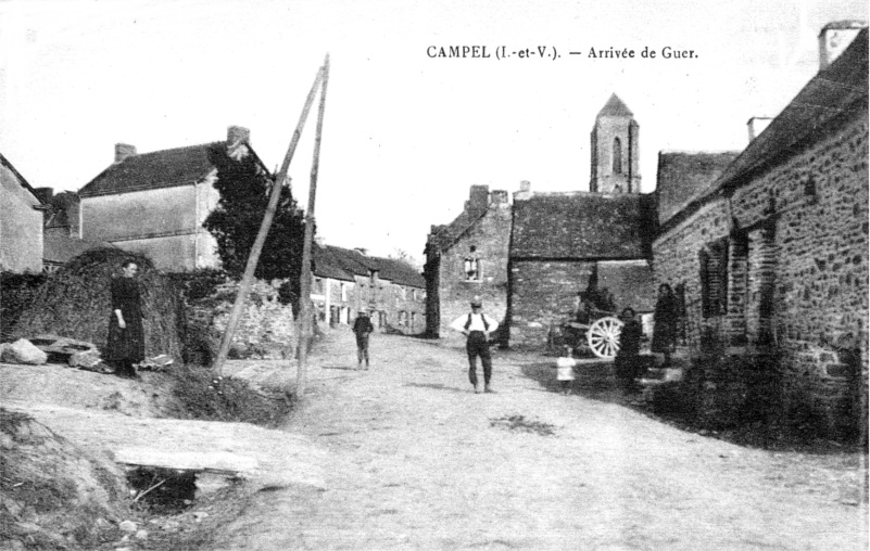 Ville de Campel (Bretagne).
