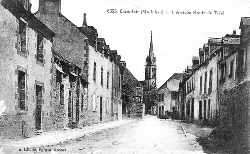 Ville de Carentoir (Bretagne).