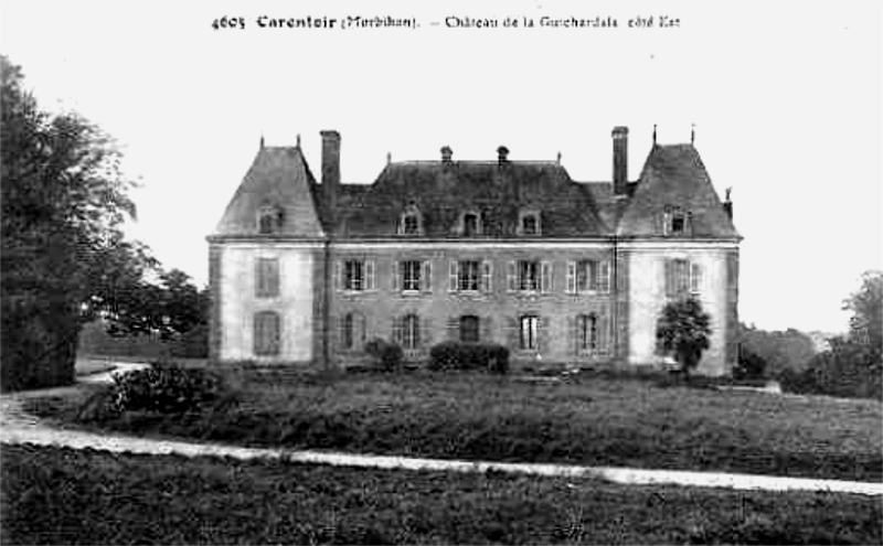 Château de Carentoir (Bretagne).