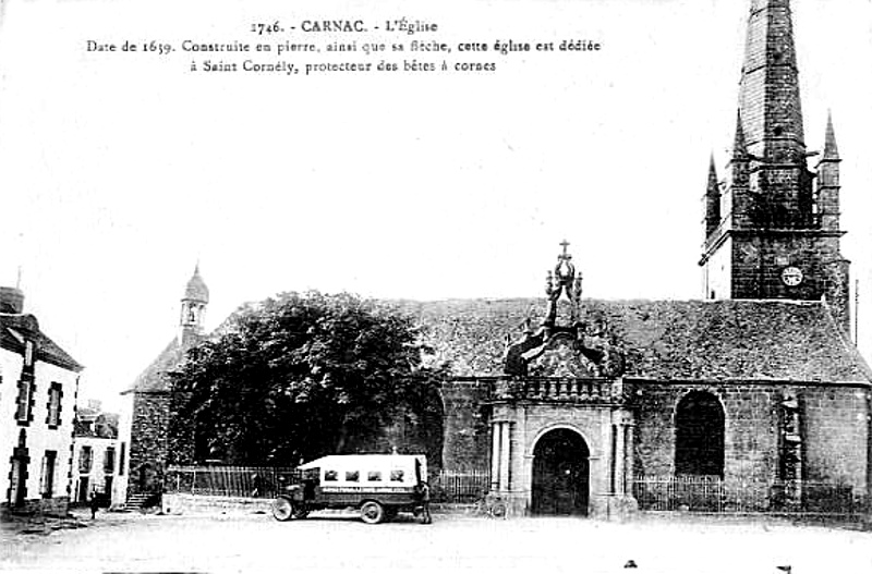 Eglise de Carnac (Bretagne).