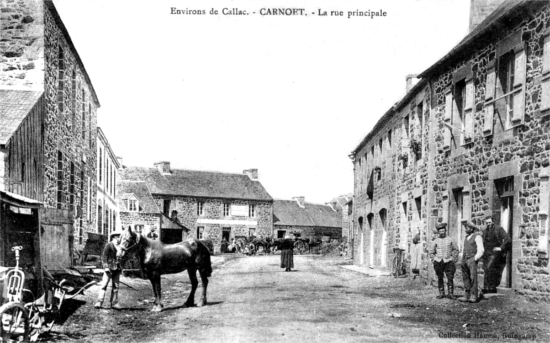 Ville de Carnot (Bretagne).