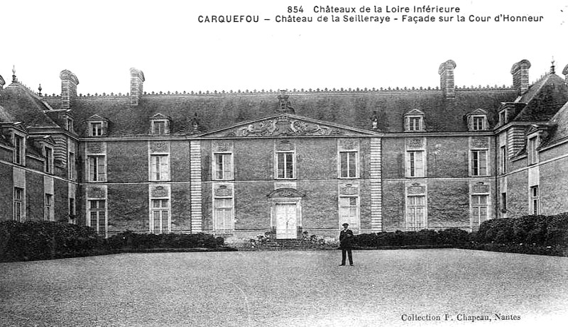 Chteau de la Seilleraye ou Sailleraie  Carquefou (Bretagne).