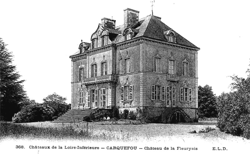 Chteau de la Fleuriaye ou Fleuriais  Carquefou (Bretagne).