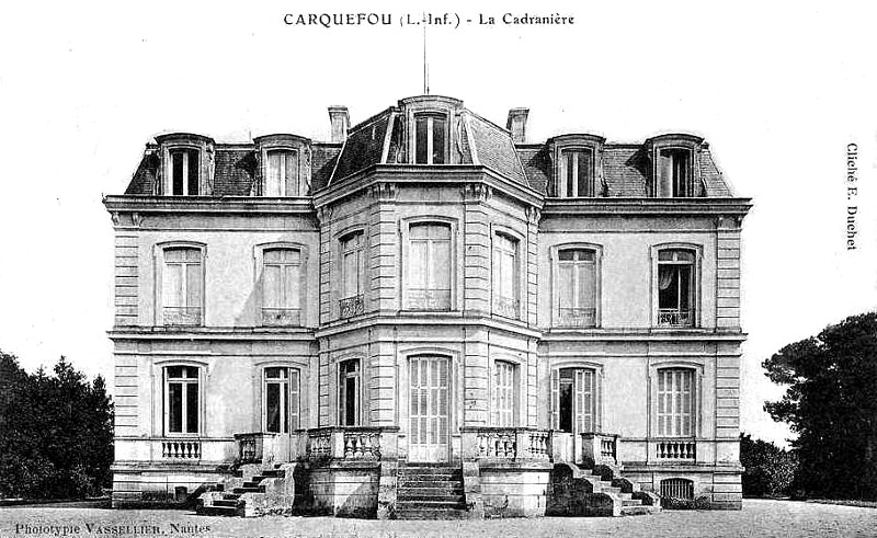 Manoir de la Cadranire  Carquefou (Bretagne).