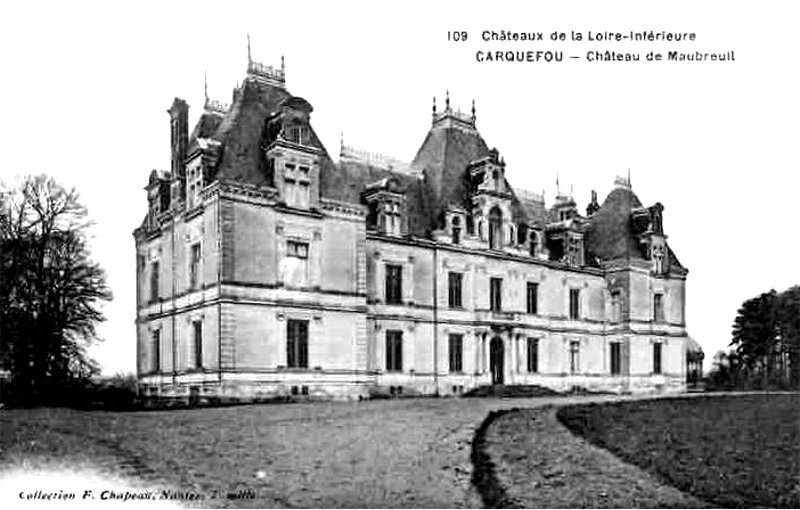 Chteau de Maubreuil  Carquefou (Bretagne).