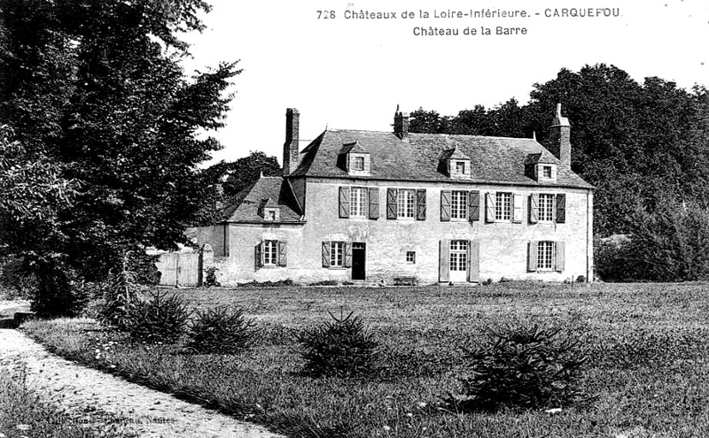 Chteau de la Barre  Carquefou (Bretagne).