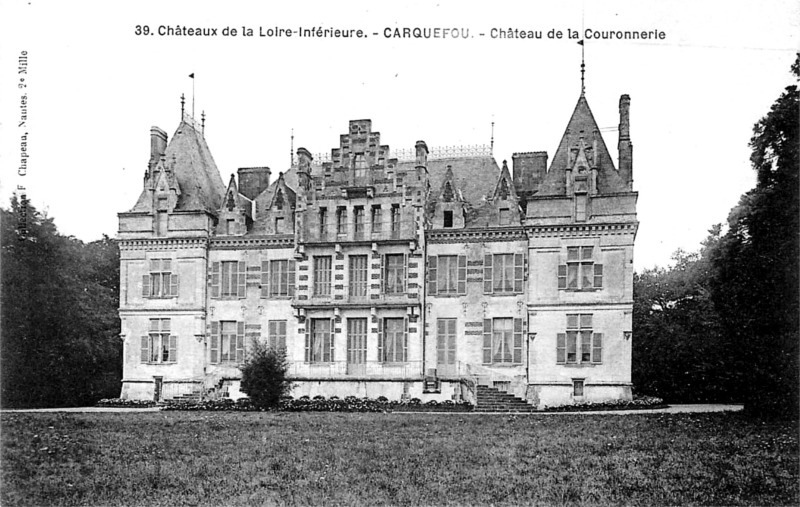Chteau de la Couronnerie  Carquefou (Bretagne).
