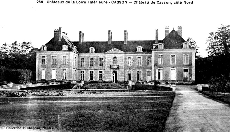 Chteau de Casson  Casson (anciennement en Bretagne).