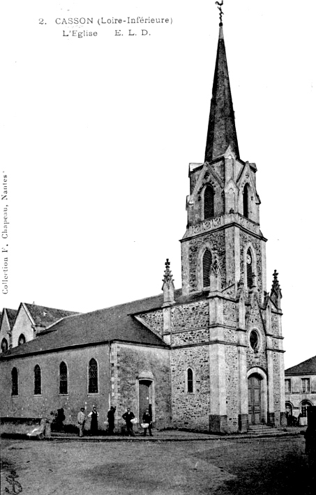 Eglise de Casson (anciennement en Bretagne).
