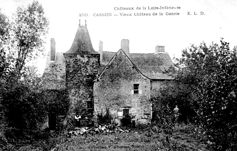 Chteau de la Ganrie  Casson (anciennement en Bretagne).