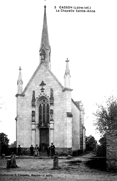 Chapelle Sainte-Anne de Casson (anciennement en Bretagne).
