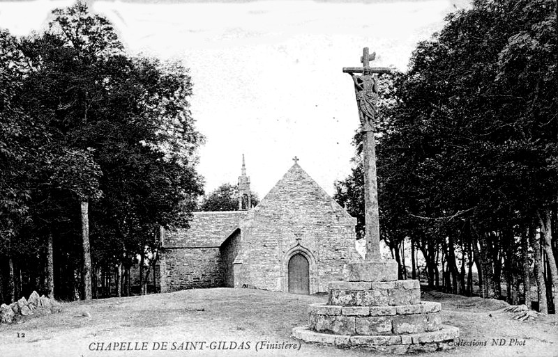 Chapelle Saint-Gildas de Cast (Bretagne).