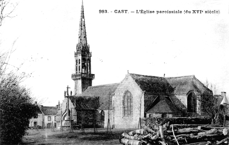 Eglise de Cast (Bretagne).
