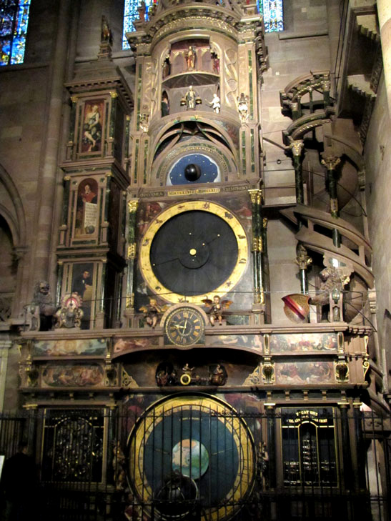 Cathdrale de Strasbourg : horloge astronomique