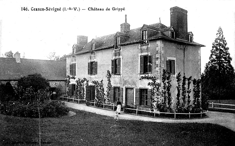 Chteau de la Gripp  Cesson-Svign (Bretagne).