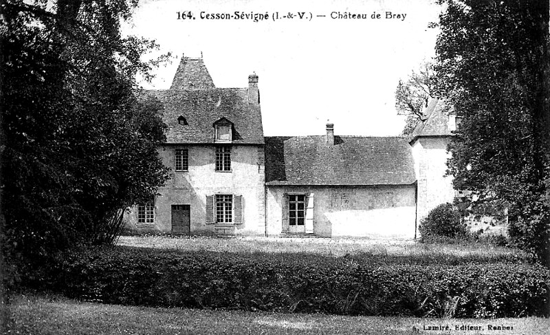 Chteau de Bray  Cesson-Svign (Bretagne).