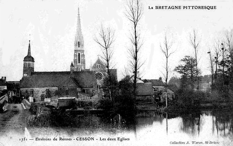 Ville de Cesson-Svign (Bretagne).