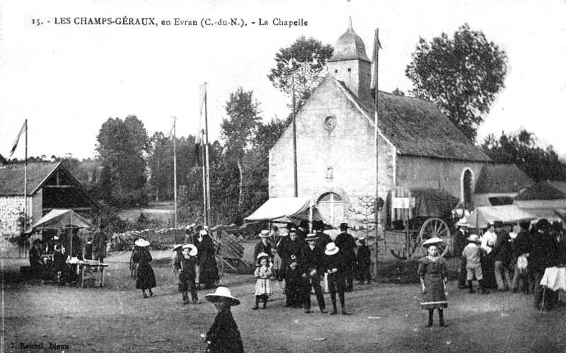 Ville des Champs-Graux (Bretagne).