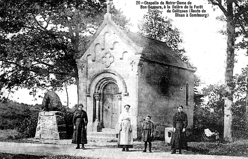 Chapelle Notre-Dame de Bon-Secours en Les Champs-Graux (Bretagne).