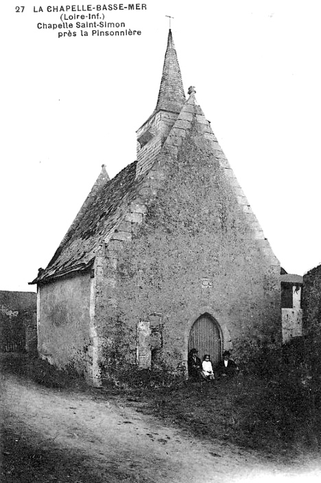 Chapelle Saint-Simon de La Chapelle-Basse-Mer (Bretagne).