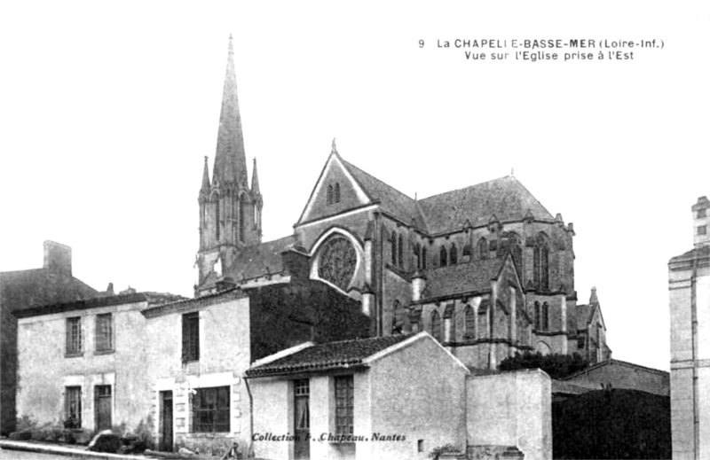 Eglise de La Chapelle-Basse-Mer (Bretagne).