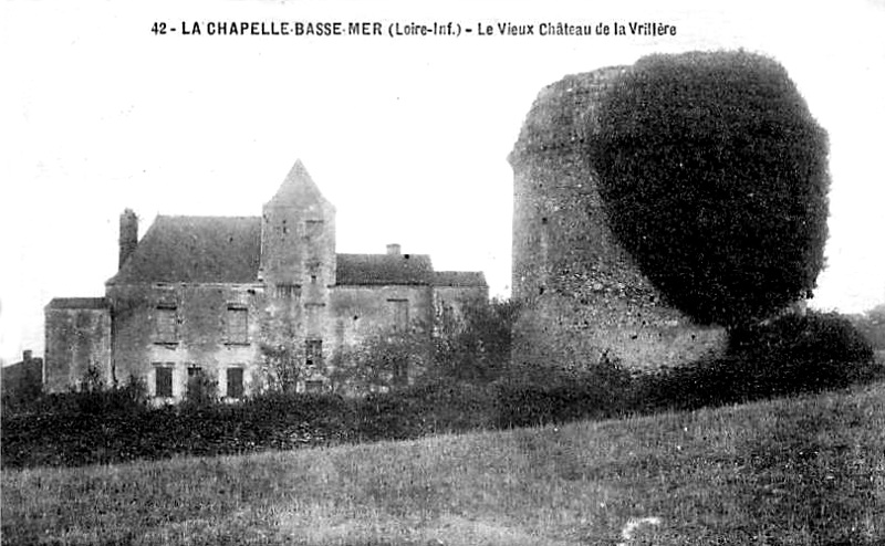 Ancien chteau de la Vrillre  La Chapelle-Basse-Mer (Bretagne).