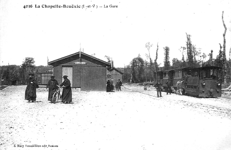 Ville de la Chapelle-Bouxic (Bretagne).
