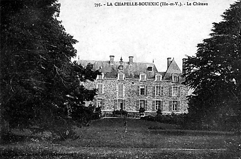 Chteau de la Chapelle-Bouxic (Bretagne).