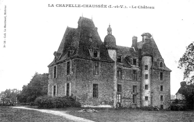 Chteau de la Chapelle-Chausse (Bretagne).