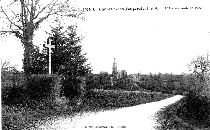 Ville de La Chapelle-des-Fougeretz (Bretagne).