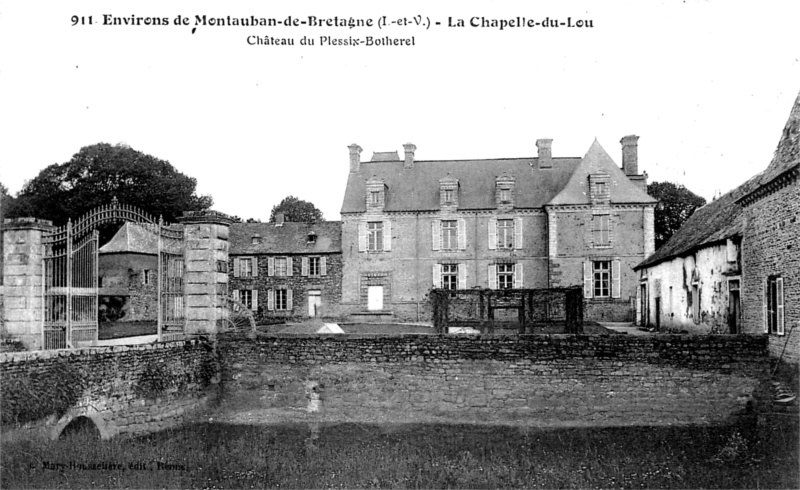 Chteau de la Chapelle-du-Lou (Bretagne).
