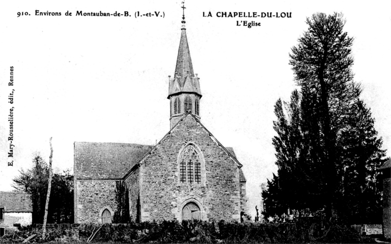 Eglise de la Chapelle-du-Lou (Bretagne).