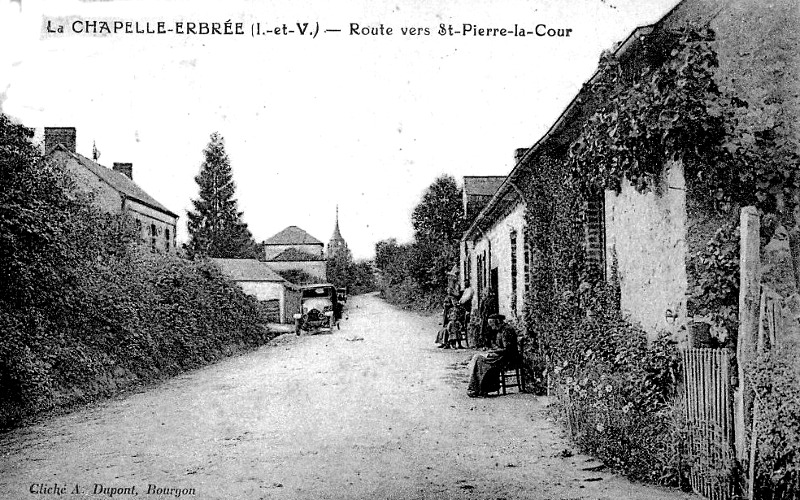 Ville de la Chapelle-Erbre (Bretagne).
