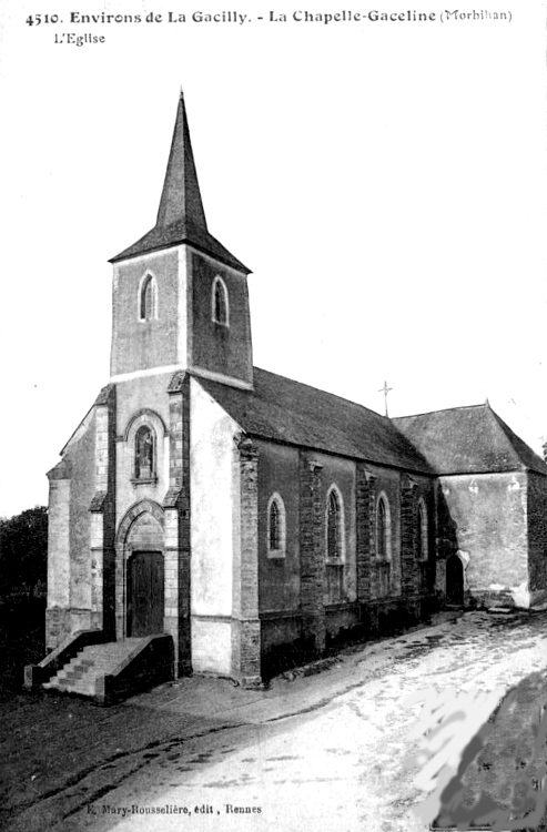 Eglise de La Chapelle-Gaceline (Bretagne).