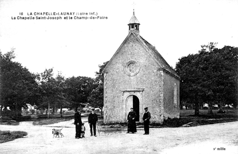 Chapelle Saint-Joseph  La Chapelle-Launay (anciennement en Bretagne).