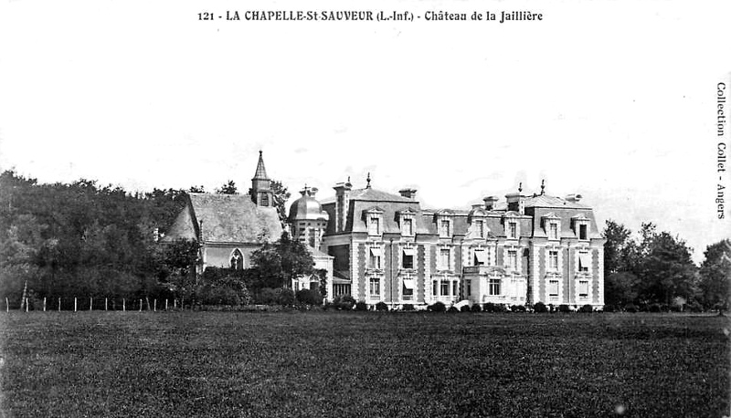 Chteau de la Jallire  Chapelle-Saint-Sauveur (anciennement en Bretagne).